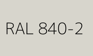 Farbe RAL 840-2