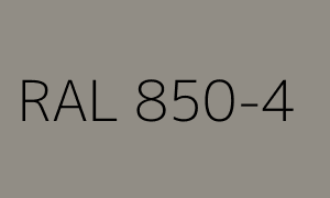 Farbe RAL 850-4