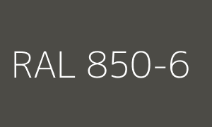 Farbe RAL 850-6