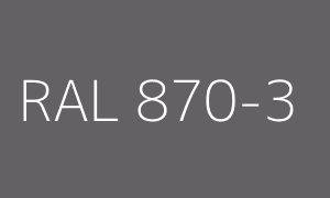 Farbe RAL 870-3