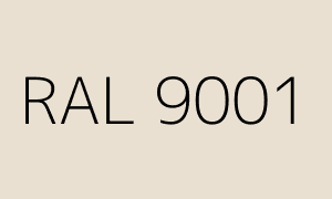 Farbe RAL 9001