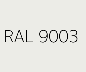 Farbe RAL 9003 SIGNAL WHITE